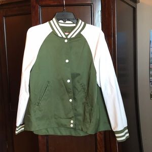 Target Army green bomber